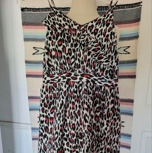 Xhilaration cheetah print dress size S